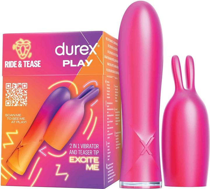 Durex 2 in 1 vibrator met Play stimulatietip