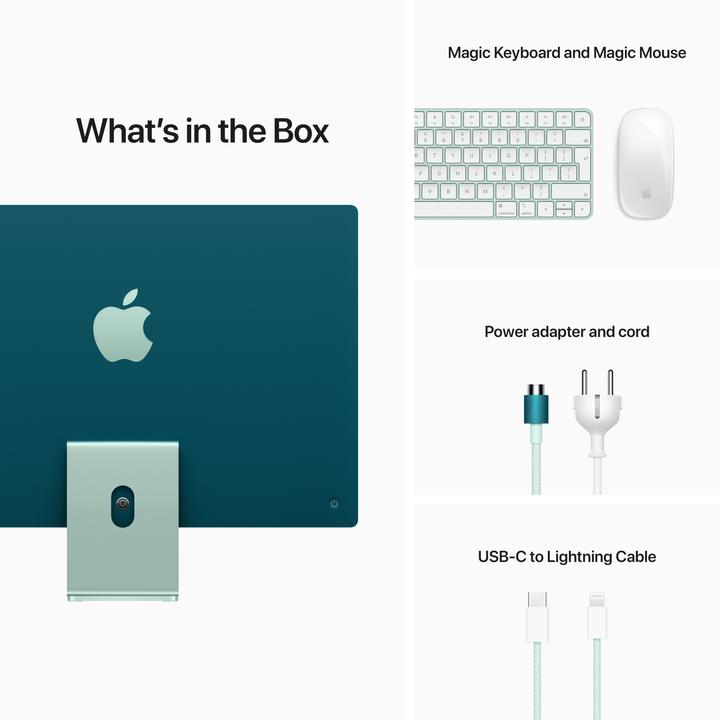 Produktbild Apple iMac (M1, 8 GB, 256 GB, M1)