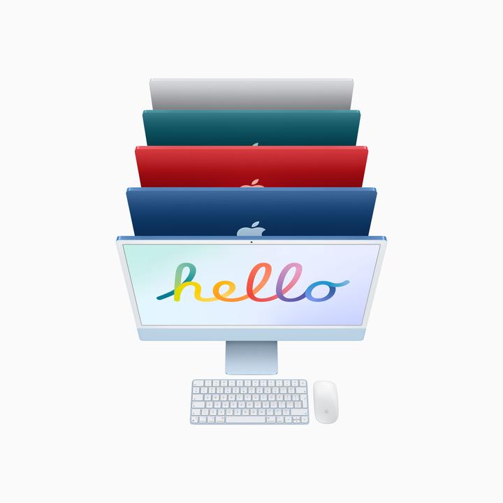 Produktbild Apple iMac (M1, 8 GB, 256 GB)