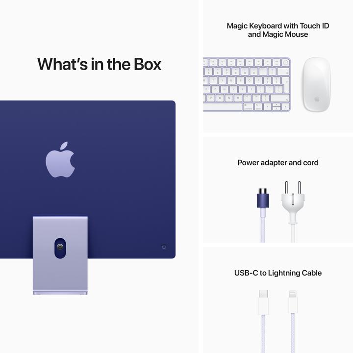 Produktbild Apple iMac (M1, 16 GB, 2000 GB)