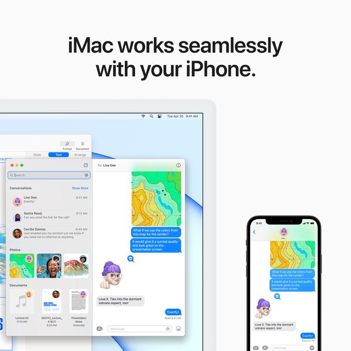Produktbild Apple iMac (M1, 16 GB, 2000 GB)
