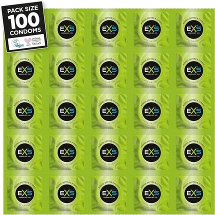Actual product image EXS Ribbed & Dotted (100 pcs.)