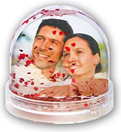 ZEP Kit de cadres photo 6x PG103 Photo Globe Heart 6,5x6,2 cm (6,5 x 6,2 cm)