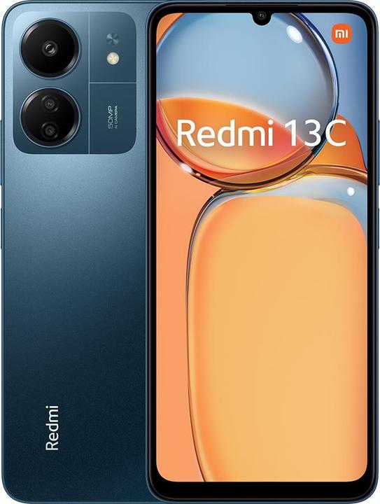 Immagine prodotto Xiaomi Redmi 13C (128 GB, Blu Navy, 6.74", Doppia SIM, 50 Mpx, 4G)