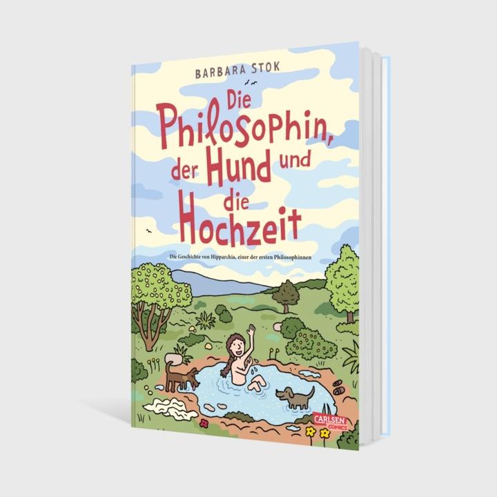Actual product image The philosopher, the dog and the wedding (Barbara Stok, German)