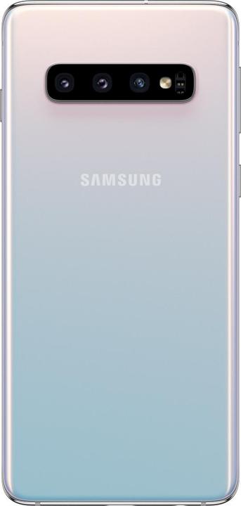 Actual product image Samsung Galaxy S10 (512 GB, Prism White, 6.10", Hybrid Dual SIM, 16 Mpx, 4G)