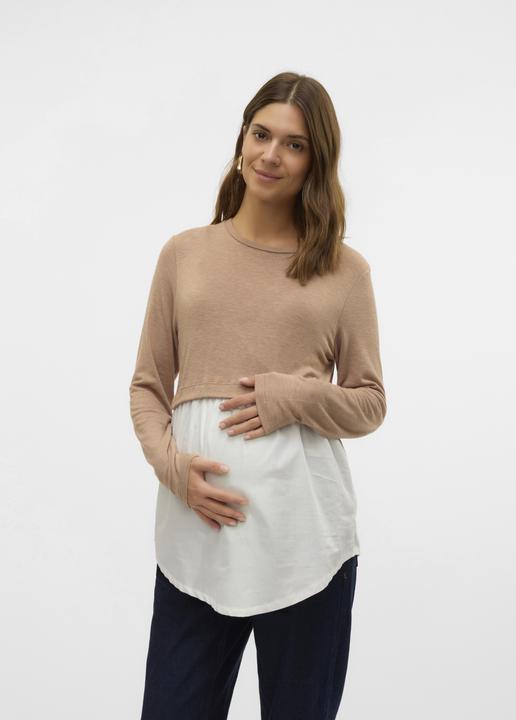 Image du produit Mamalicious Coupe normale Top col rond Blouse (XL)