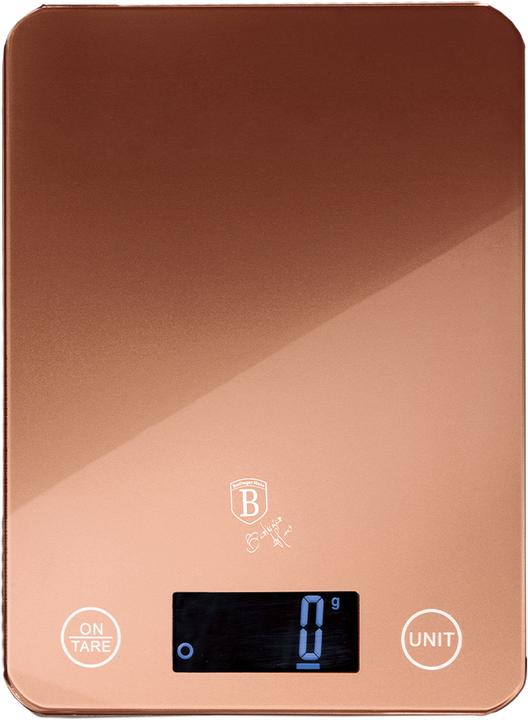 Produktbild BerlingerHaus Digitale Küchenwaage max. 5 kg Rose Gold Edition