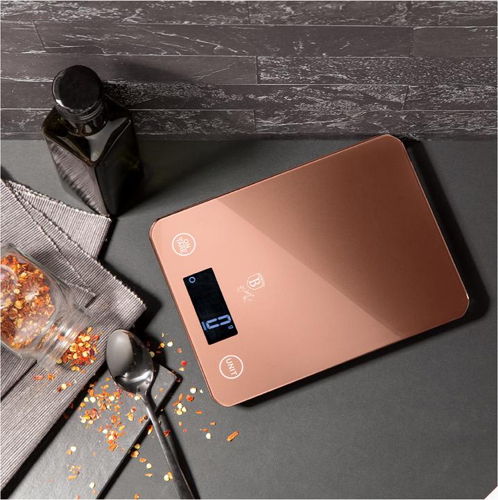 Produktbild BerlingerHaus Digitale Küchenwaage max. 5 kg Rose Gold Edition