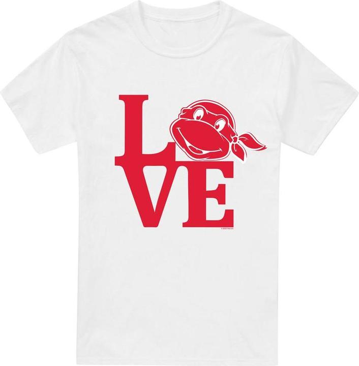 Actual product image Teenage Mutant NT Mens Love Valentine's Day T-Shirt (XXL)