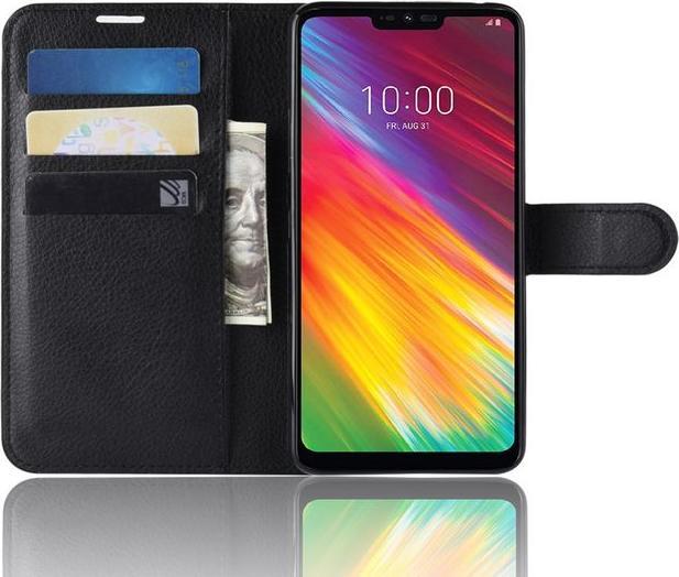 Image du produit MU Classic Série de couvertures de livres en cuir litchi (LG G7 Fit)