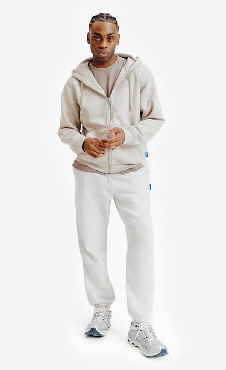 Image du produit Decathlon Sweat zippé mixte, Elementals, beige (XL)