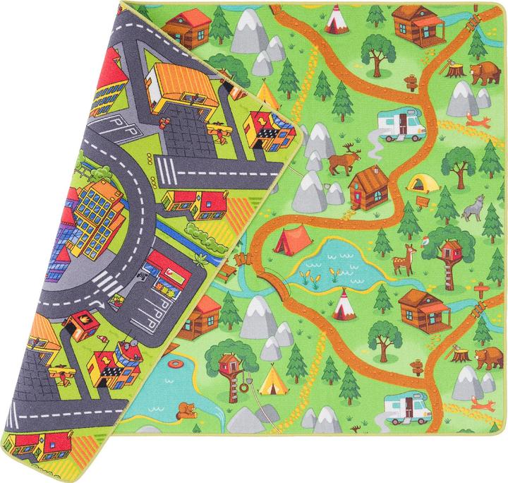 Actual product image Pergamon Strassenteppich Beidseitig Strassenlandschaften (80 x 160 cm)