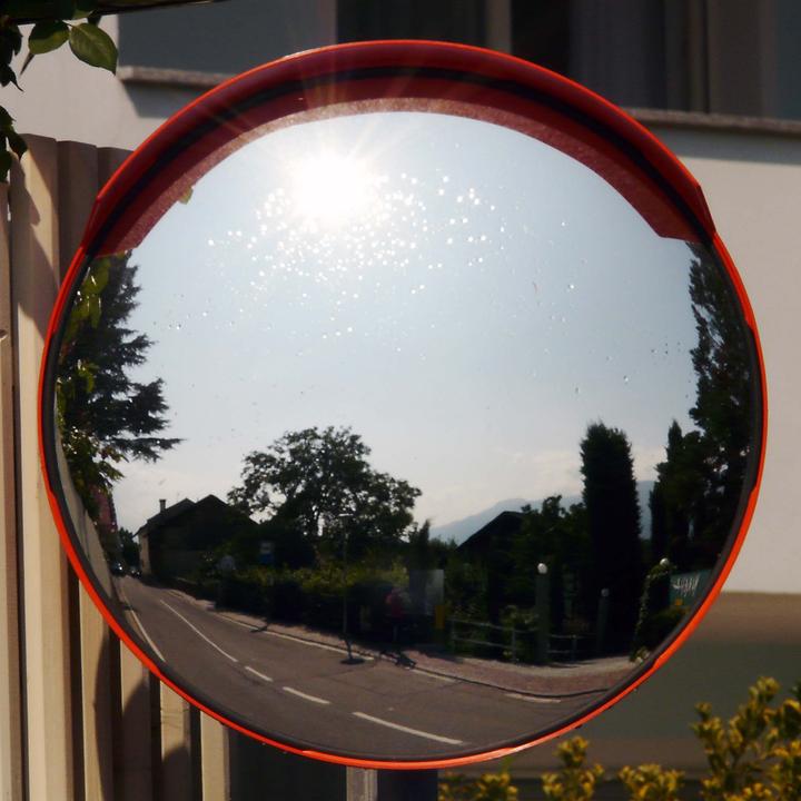 Produktbild Wiltec Sicherheitsspiegel 75cm Verkehrsspiegel Panoramaspiegel Überwachungsspiegel