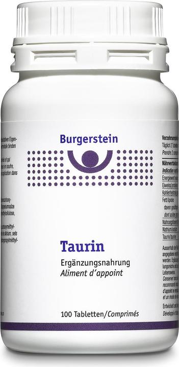 Actual product image Burgerstein Taurine (100 Piece, Pills, 50 g)