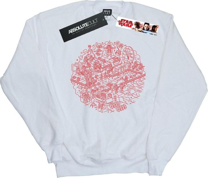 Star Wars Christmas Death Star Sweatshirt Mädchen