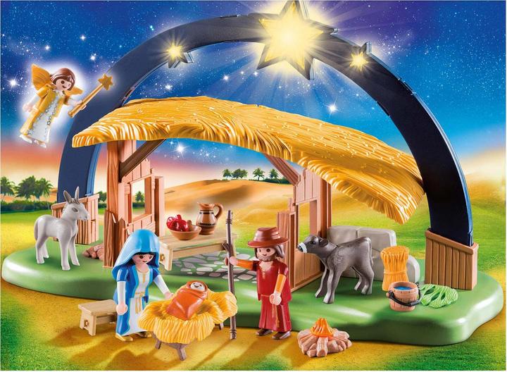 Image du produit Playmobil Crèche de Noël en arche légère (9494)