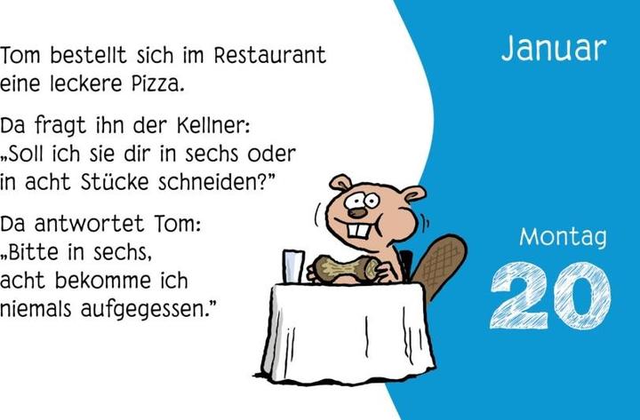 Produktbild Kinder-Witze zum Ablachen! 2025: Mein Kalender für jeden Tag (Deutsch)