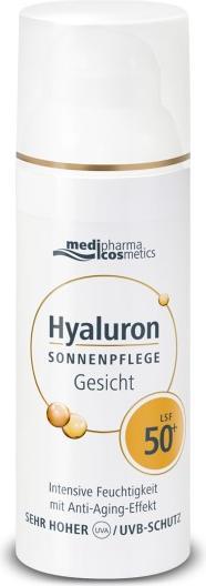 Immagine prodotto Medipharma cosmetici Hyaluron Sun Care Face SPF 50+, 50 ml Crema (Crema solare, SPF 50+, 50 ml)
