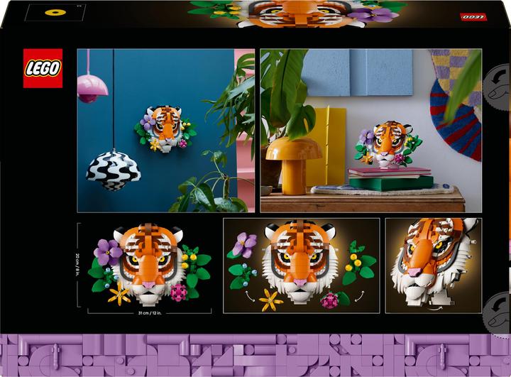 Actual product image LEGO Fauna Collection - Tiger (31217, LEGO Art)