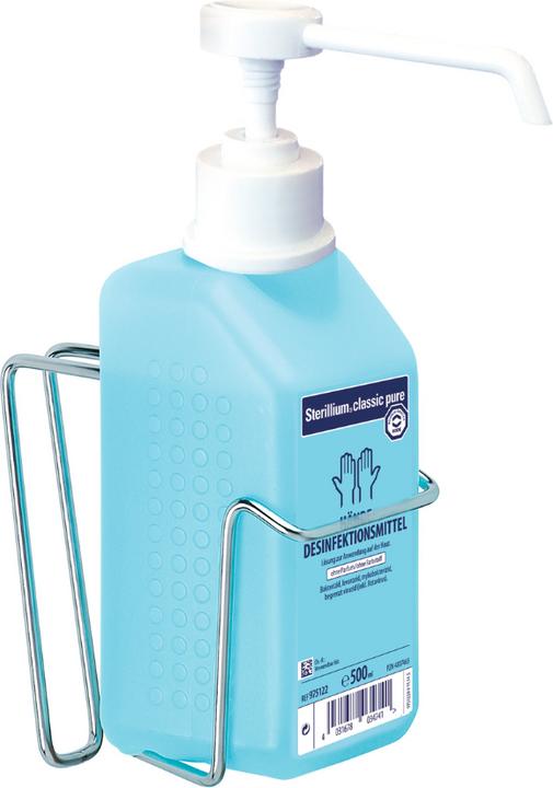 Produktbild Hartmann Flaschenhalter für BODE Eurospender 3 mit gebogenem Bügel für 1L Flasche