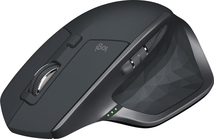 Actual product image Logitech Maus MX Master 2S - Schwarz (Wireless)