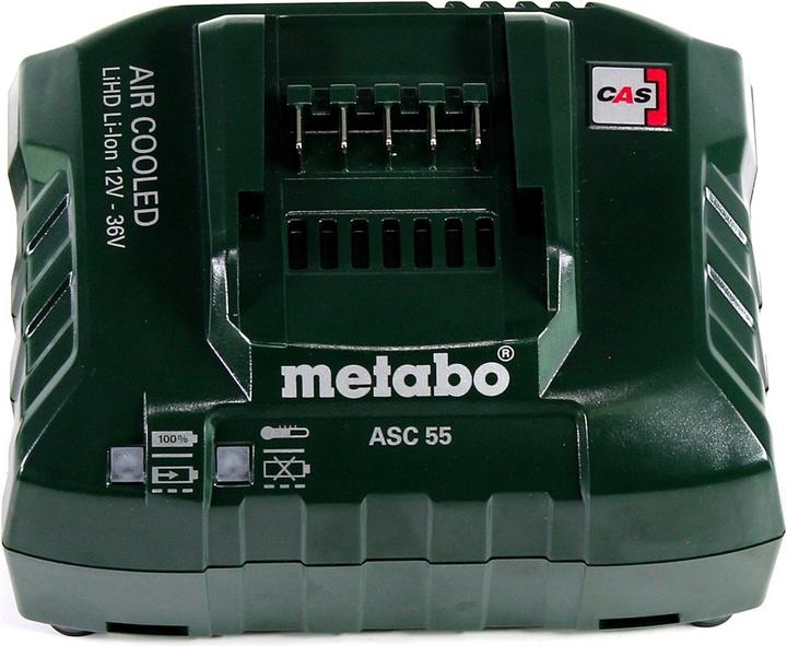 Image du produit Metabo Kit de base 2x bloc batterie Li-Power 18 V 4,0 Ah CAS Li-Ion + chargeur ASC 55 ( 685050380 ) (18 V)