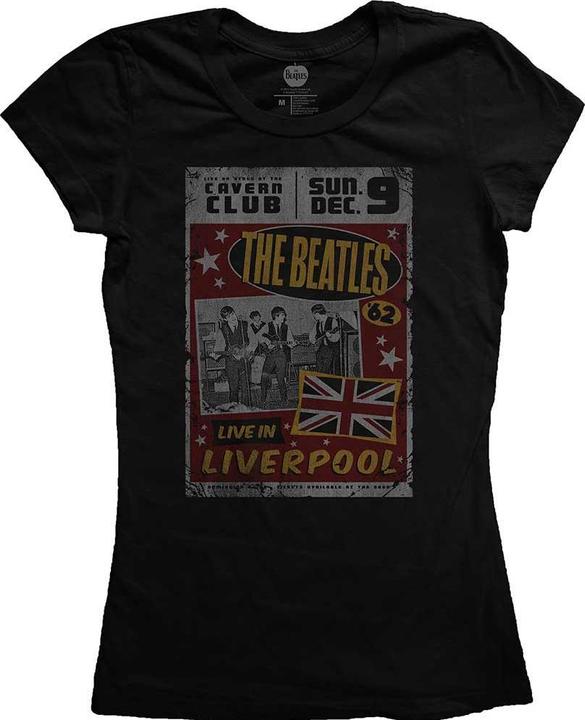 Actual product image Womens/Ladies Live In Liverpool T-Shirt (XXL)