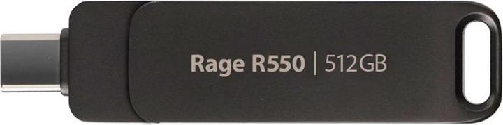 Immagine prodotto Patriot Rage R550 512GB Dual USB A+C Alu 100MBs (512 GB, USB 3.2)