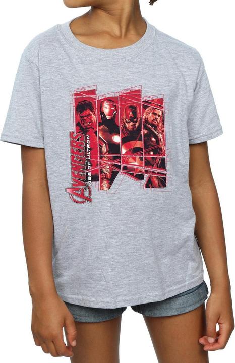 Produktbild Avengers Team Collage TShirt Mädchen (140, 146)
