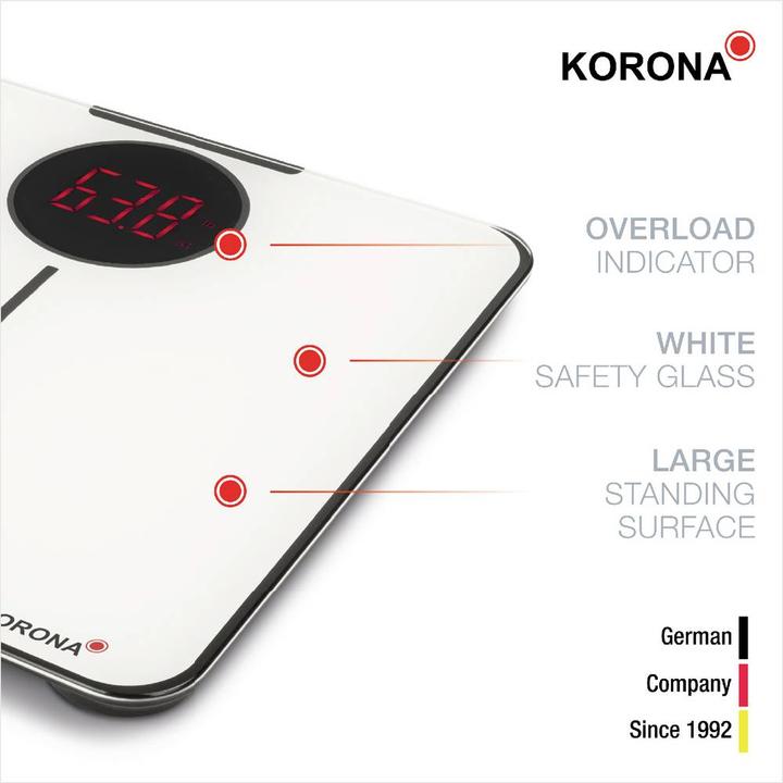 Actual product image Korona KOR personal scale Sabrina (180 kg)