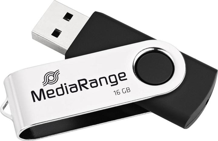 Actual product image MediaRange Memory stick MR910 (16 GB, USB-A, USB 2.0)