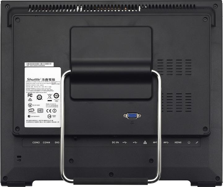 Actual product image Shuttle All-in-One Barebone X50V8U3 Black i3-10110U (Intel Core i3-10110U)