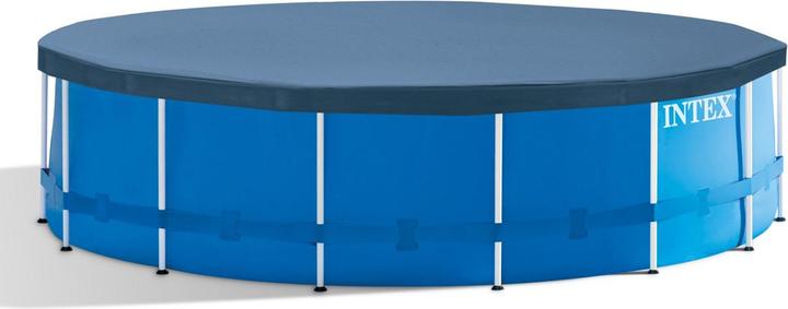 Actual product image Intex 4.57M X 1.22M METAL FRAME POOL SET (Ø 457 x 122 cm)