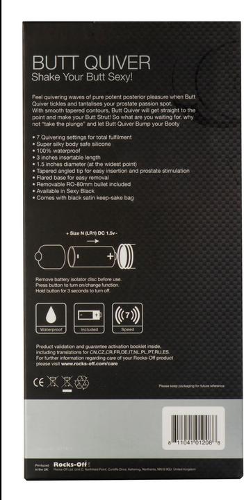 Produktbild Rocks-Off Butt Quiver