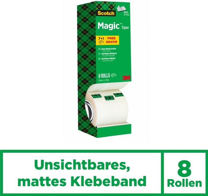 Produktbild Scotch Magic Klebeband Vorteilspack (19 mm)