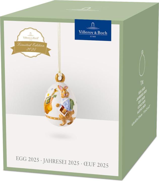 Immagine prodotto Villeroy & Boch Annual Easter Edition Jahresei 2025 (1 x, Ø 4,5 x 7,5 cm)