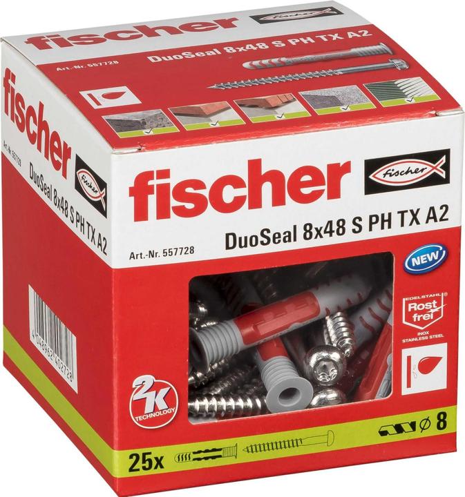 Actual product image Fischer Dowel 97823 SX 6 x 50 K SB card (25 pcs.)