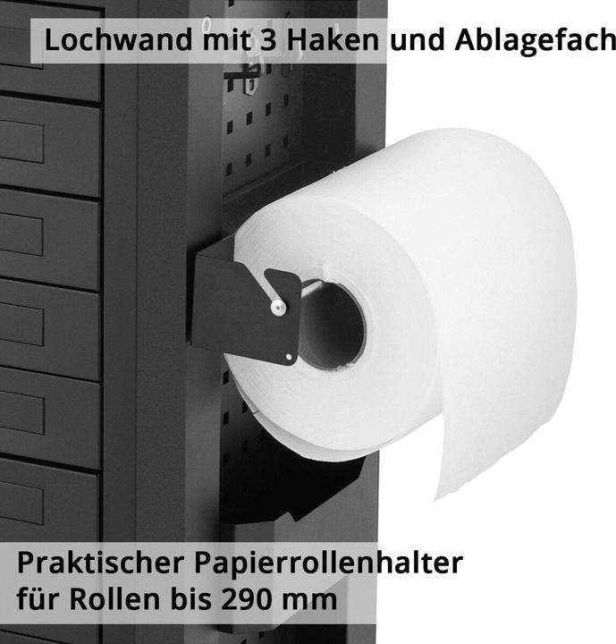 Produktbild Stahlwerk Werkstattwagen CROW Werkzeugwagen Montagewagen 235 Werkzeuge CrV (235 x)