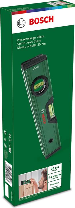 Image du produit Bosch Home & Garden Niveau à bulle (25 cm)