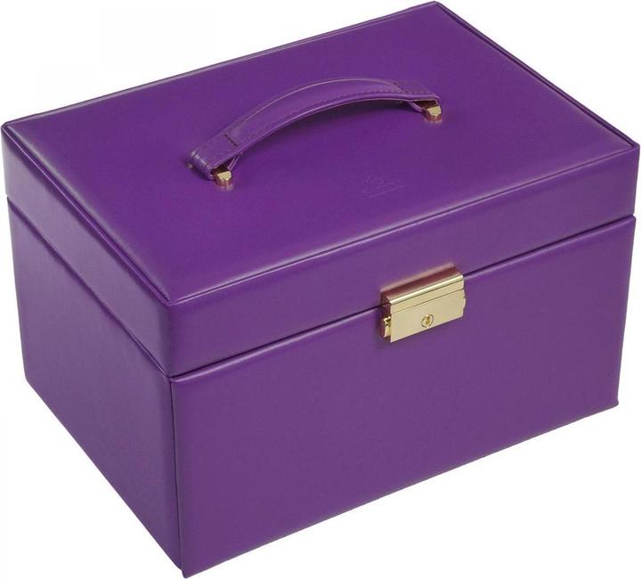 Image du produit Sacher 74.519.560505 - Boîte à bijoux Karen colisimo violet full grain cowhide