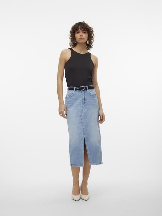 Produktbild Vero Moda VMVERI Hohe Taille Langer Rock Jeansrock (M)