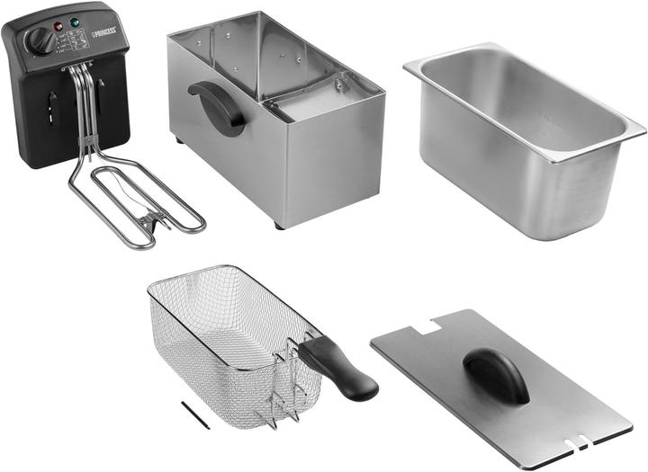 Actual product image Princess 182626 Stainless steel deep fryer