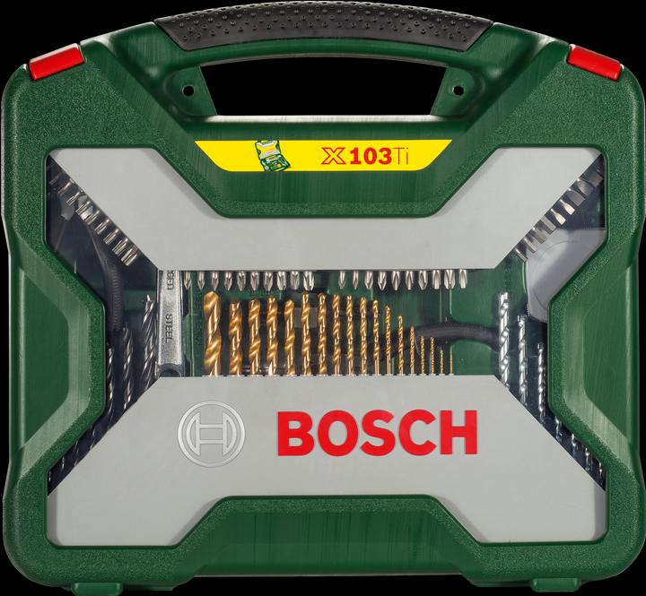 Actual product image Bosch Zubehör X-Line Titanium Set 103 pieces (1 mm, 1.5 mm, 2 mm, 2.5 mm, 3 mm, 3.5 mm, 4 mm, 4.5 mm, 5 mm, 5.5 mm, 6 mm, 6.5 mm, 7 mm, 8 mm, 10 mm)