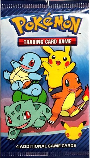 Pokémon 25th Anniversary McDonalds Promo Booster 2021 (Englisch, Booster Pack)