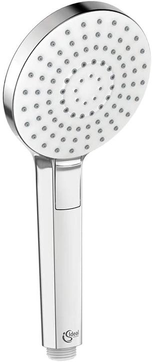 Ideal Standard Douchette à main Evo, ronde (3 Types de jets, 8 l/min)