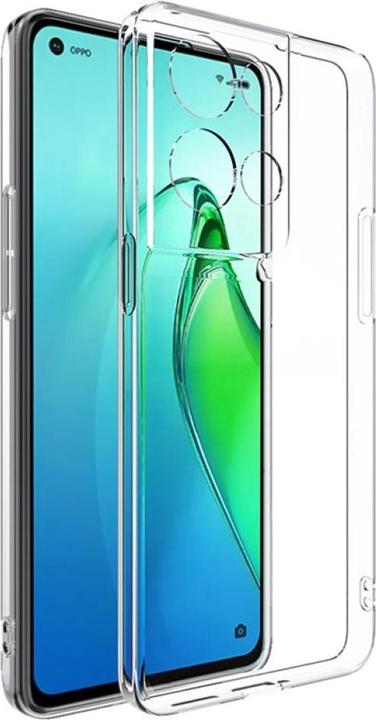 Screenguard Custodia Oppo Reno8 5G flessibile in TPU trasparente (Oppo Reno 8 5G)