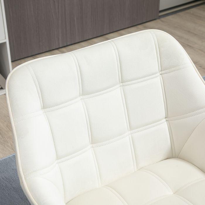 Immagine prodotto Swisshandel24 Poltrona singola Poltrona relax con aspetto vellutato, gambe rialzate Poltrona imbottita