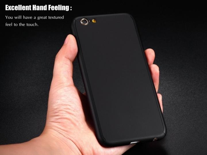 Immagine prodotto Floveme Custodia in vetro antiproiettile a 360 gradi per iPhone 8, protezione a 360 gradi (1 Pezzo/i, Apple iPhone 8)