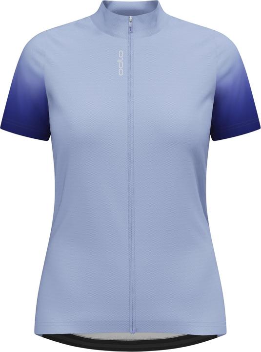 Odlo T-shirt s/u collar s/s full zip ESSENTIAL PRINT (L)